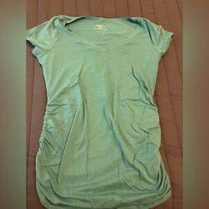 Motherhood Maternity Green Fabric Label